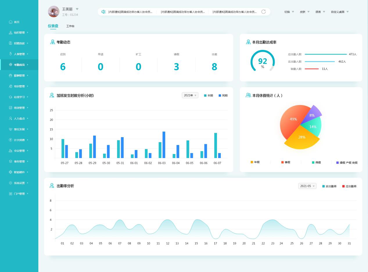 考勤管理系統 考勤管理系統